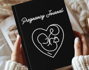 Personalisiertes Schwangerschaftstagebuch, Geschenk für werdende Mama, personalisiertes Schwangerschaftstagebuch, Geschenk für werdende Mama, personalisiertes Schwangerschaftstagebuch