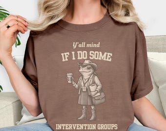Comfort Colors Funny Intervention Teacher shirt, Teacher shirts, Trendy teacher tee, Teacher gift, RTI teacher, Small Group Teacher, MTSS