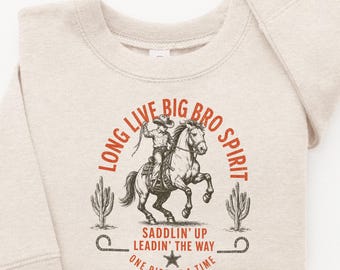 Big Brother Western Reveal Shirt, Big Bro Cowboy Pregnancy Announcement, Promoted to Big Brother Tee, Cowboy Big Brother Tee, Hospital Gift