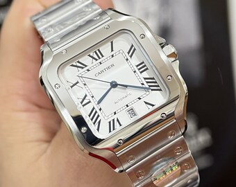 Cartier Santos Große WSSA0018 Armbanduhr