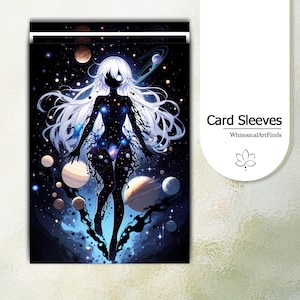 MTG Sleeves,TCG sleeves,tcg card sleeve,Humanoid Universe Card Sleeves,Top Quality and Detailed Art Sleeves,Game Card Sleeves,Gift for gamer