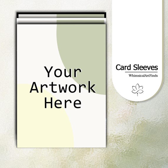 Custom Art MTG & TCG Card Sleeves  Design Your Own Cosmic or Personalized  Style,mtg Card Sleeves,top Quality and Detailed Art Sleeves - Etsy Israel