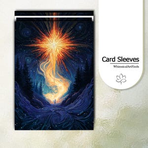 MTG Sleeves,TCG sleeves,tcg card sleeve,Guiding Star Card Sleeves,Top Quality Art Sleeves,Game Card Sleeves,Gift for gamer