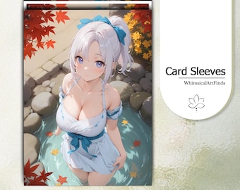 MTG Sleeves,TCG sleeves,tcg card sleeve,Waifu Card Sleeve,Top Quality and Detailed Art Sleeves,Game Card Sleeve,Unique Gifts for Card Gamer