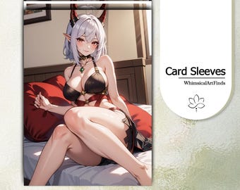 MTG Sleeves,TCG sleeves,tcg card sleeve,Anime Demon Card Sleeves,Top Quality and Detailed Art Sleeves,Game Card Sleeves,Gift for gamer