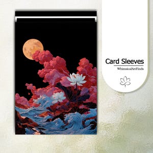 MTG Sleeves,TCG sleeves,tcg card sleeve,Lotus Art Card Sleeves,Top Quality and Detailed Art Sleeves,Game Card Sleeves,Gift for gamer