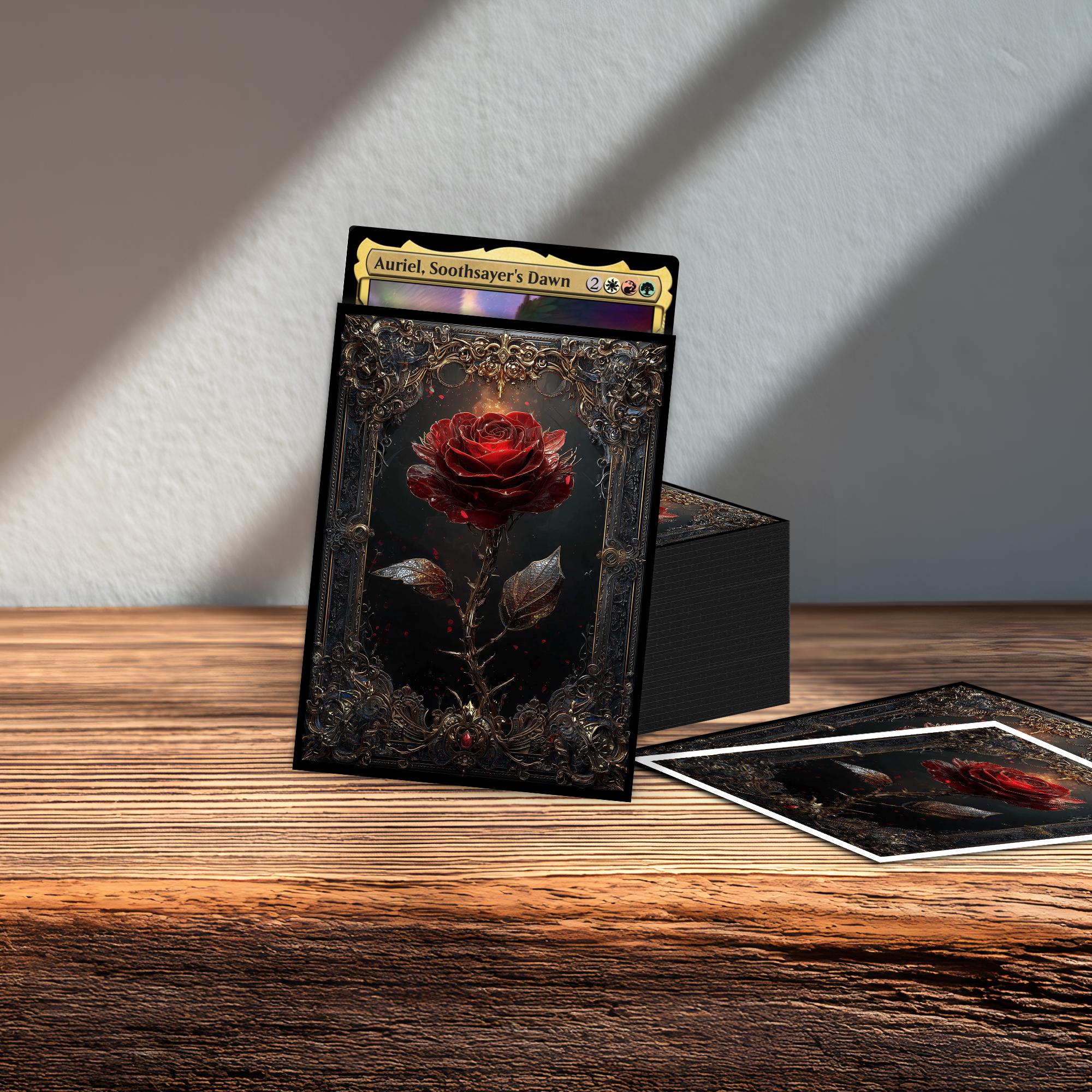 MTG Sleeves,tcg Sleeves,tcg Card Sleeve,gothic Rose Card Sleeves,top Quality and Detailed Art Sleeves,game Card Sleeves,gift for Gamer - Etsy MTG Sleeves,tcg Sleeves,tcg Card Sleeve,gothic Rose Card Sleeves,top Quality and Detailed Art Sleeves,game Card Sleeves,gift for Gamer - Etsy