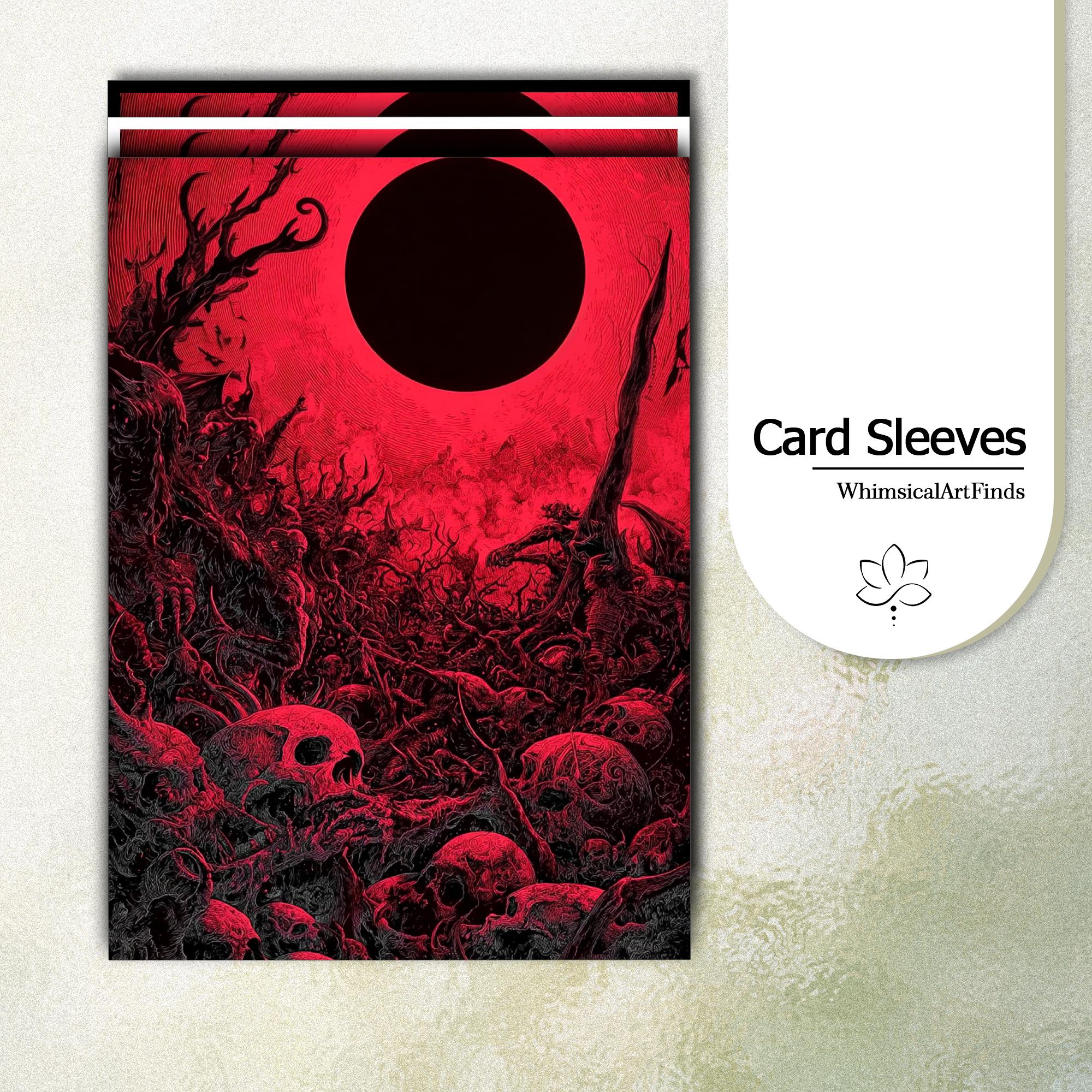 eldrazi card sleeves (The Giant) 100% Hand-Drawn 100ct Textured Matte TCG/MTG Art by Realm Guard : Toys & Games Pair with Prismatic Defender Holographic Card Sleeves or Perfect Fits for an extra Magic The Gathering: Modern Horizons