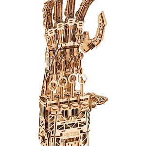 Cyber Hand: DIY Gift Laser Cut 3D Wooden Puzzle