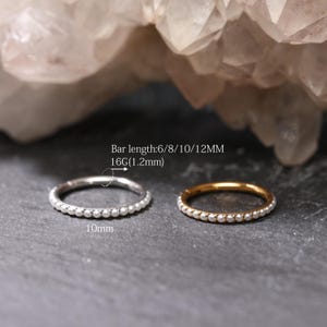 16G Nose Ring Hoop  Septum Piercing  Cartilage Earring nose rings studs A perfect gift for birthday, anniversary, bridesmaids
