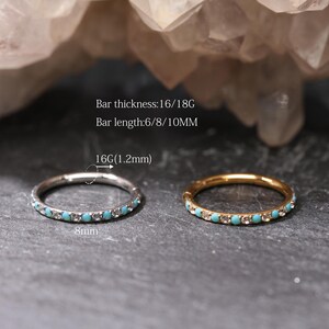 16G Nose Ring Hoop  Septum Piercing  Cartilage Earring nose rings studs A perfect gift for birthday, anniversary, bridesmaids