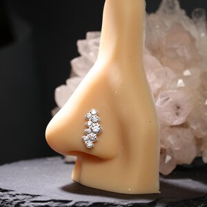 16/18G Lip bell cartilage piercing lip stud earrings Lip stud earrings earlobe earrings earrings women's gifts 5/6/7/8/10mm