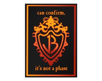 Jonas Brothers Burnin' Up Tour Sticker – Kiss-Cut Vinyl Decal, Retro Band Sticker, Concert Gift, Music Fan Laptop Decal