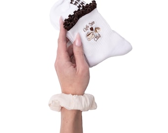 Le Grip Reformer Pilates Yoga Barre Grippy Socks Crew style Cafe Core Club