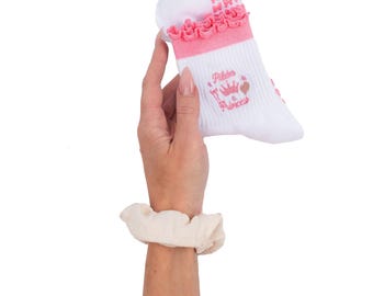 Le Grip Reformer Pilates Yoga Barre Grippy Socks Crew Size Pilates Princess