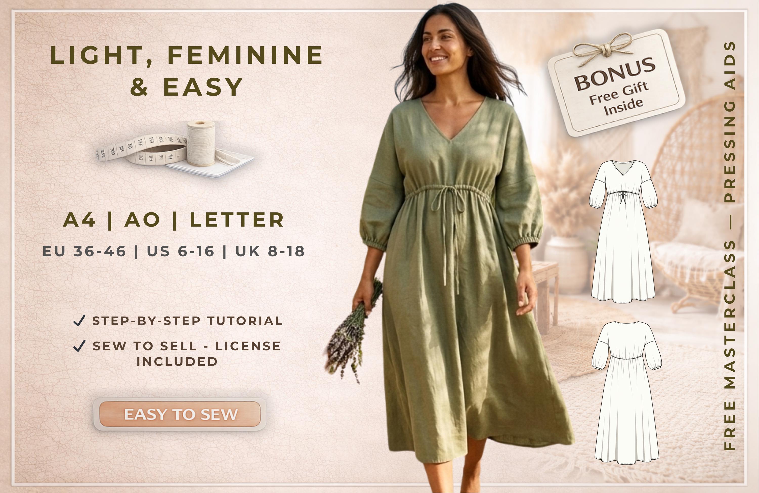 Boho Maxi Dress Empire Waist - Etsy