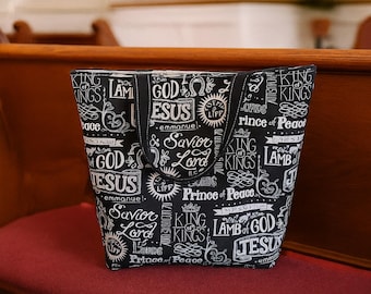 Christian Tote Bag – Faith-Inspired Scripture Tote