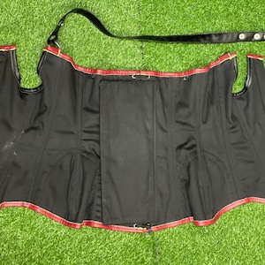Laced Leather Seduction Corset