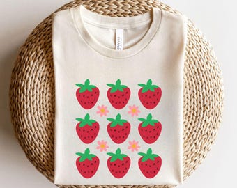 T-shirt anti-atout, T-shirt marguerite aux fraises, T-shirt drôle d'atout qui suce, T-shirt anti MAGA, Cadeau anti-atout, T-shirt Secret FDT, T-shirt de protestation