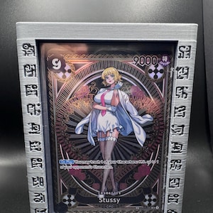 One Piece Poneglyph Deck Box with Card Display Slot – Custom Color TCG Holder
