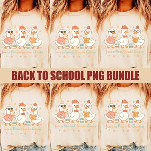 Preppy Back to School Bundle PNG, Flirty Teacher First Day of School Shirt Design, Girly Checkered Sublimation, Pre-k 1st/2nd/3rd Grade