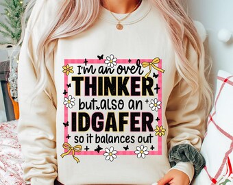 Funny Anxiety Png, Sarcastic Mental Health Png, Rude Women Shirt Design, Retro Checkered Floral Sarcasm Sublimation, Snarky Adult Humor