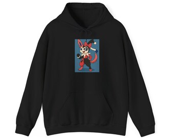 SylvQuinn Unisex Hoodie, Geeky Sweatshirt, Cool Gift for Gamers, Cozy Costume, Christmas Apparel, Movie Fan Merchandise