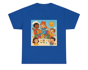 Kindergarten Graphic Tee, Fun Cotton T-Shirt, teachers, Casual Wear, Gift for Friends