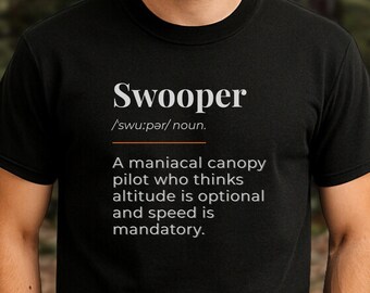 Camiseta con la definición de paracaidista / Camiseta divertida de paracaidismo / Camiseta de piloto de paracaídas / Camiseta con humor de paracaidista / Regalo de piloto de paracaídas / DZ Apparel