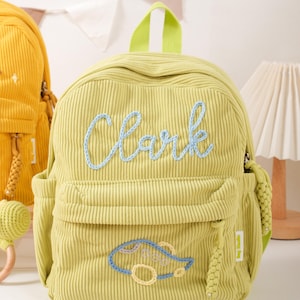 Custom Toddler Backpack with Name – Personalized Preschool Bag – Kids School Bag – Birthday Gift for Boys and Girls