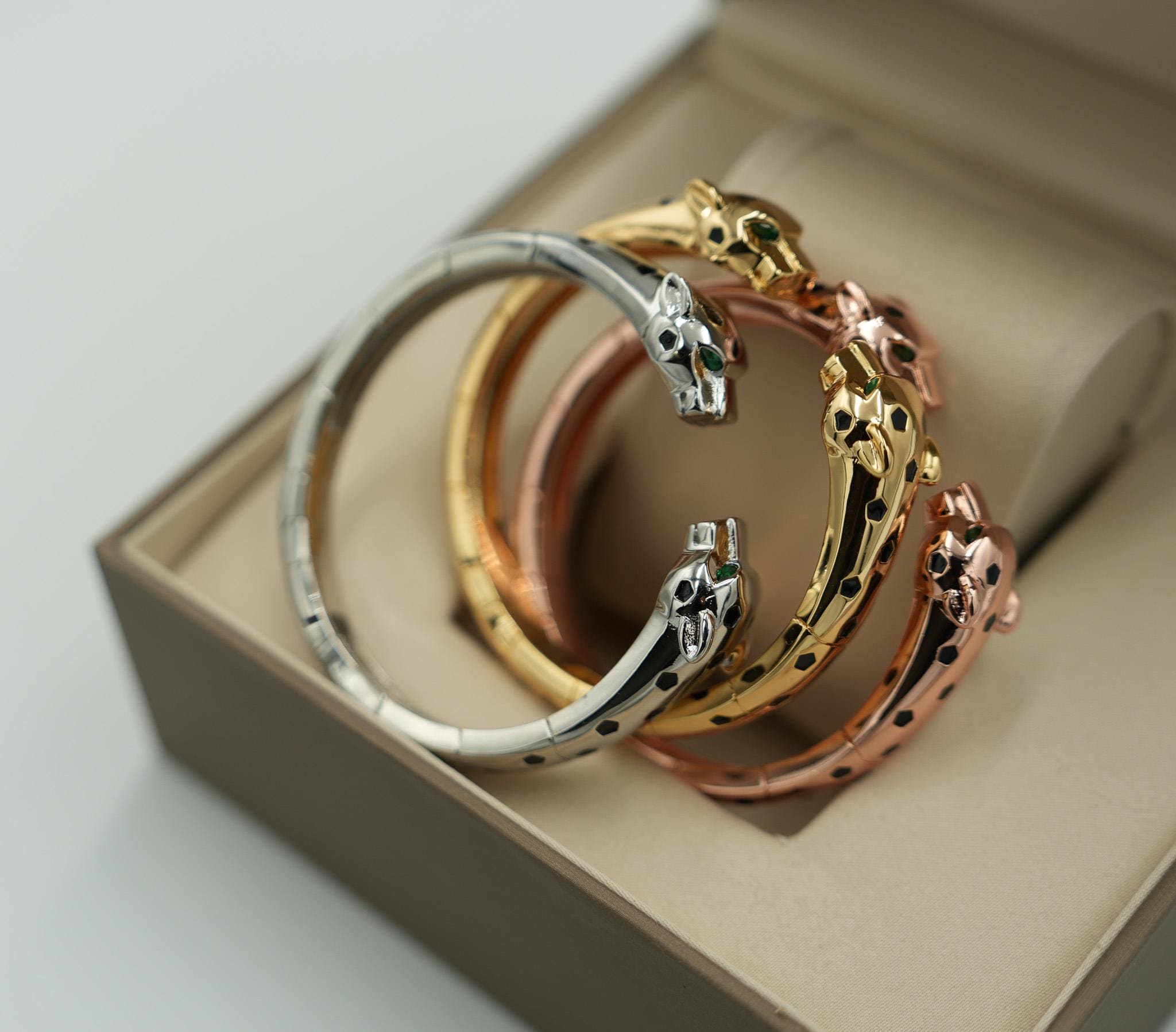 Silver cartier bracelets - Etsy 日本