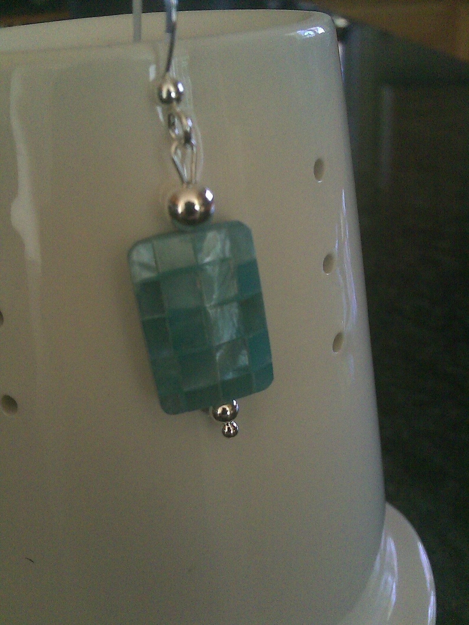 SEA DREAMER EARRINGS, CUMULUS BLUE main image 1
