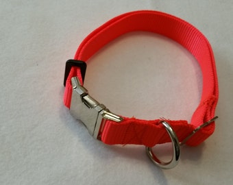 1" Dog Collar Metal Side Release Buckles Choice Color