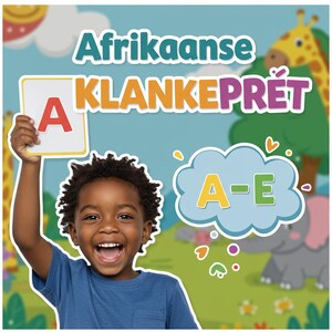 Afrikaanse A–Z Klankwerkblaaie para Voorskoolse Kinders