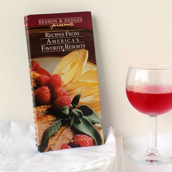 Benson And Hedges Recipes From Great American Inn Cookbook Vintage Australia