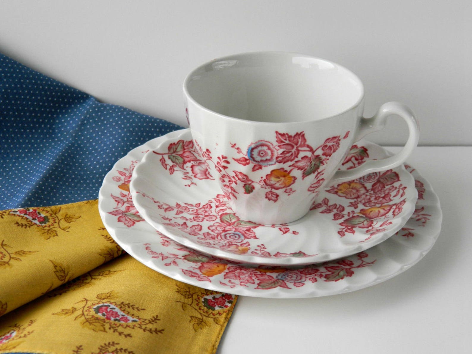 English Ironstone Tea Cup Set. Ironstone China. English Etsy