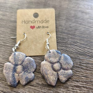 Handmade earrings - polymer clay creation