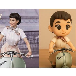 Figura de dibujos animados personalizada con impresión 3D a partir de una foto, muñeco cabezón, regalo de cumpleaños personalizado para él o ella, adornos para tartas de boda, arte digital