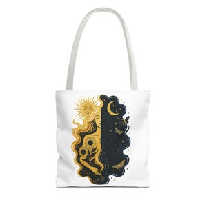 Goddess Tote Bag: Eco-Friendly Spiritual Bag - Sacred Feminine Design