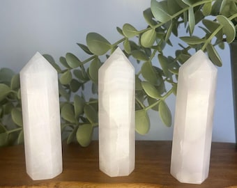Pink Mangano Calcite Towers