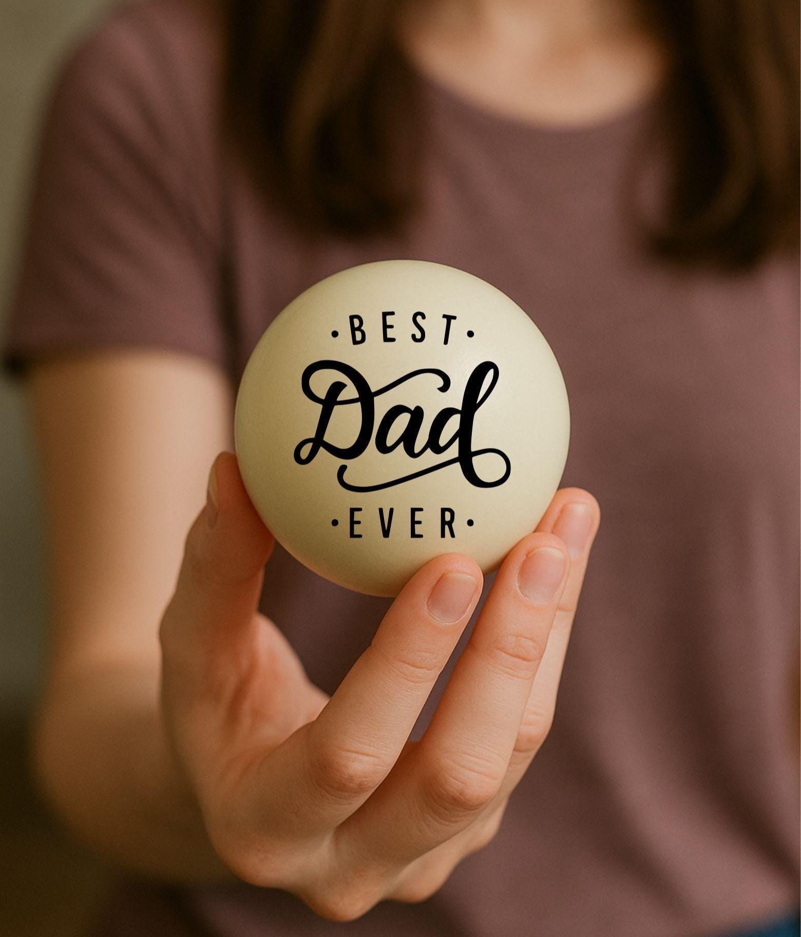 Personalized Engraved Cue Ball – Custom Billiards Gift for Dad – Father's Day, Christmas, or Groomsmen Present – Custom Name Pool Ball