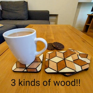Wooden Drinks Coasters