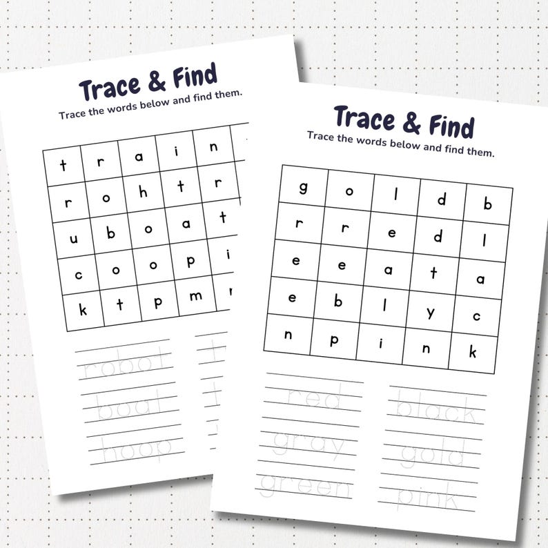Printable Word Tracing Activity Workbook for Kids | 120+ Pages CVC ...