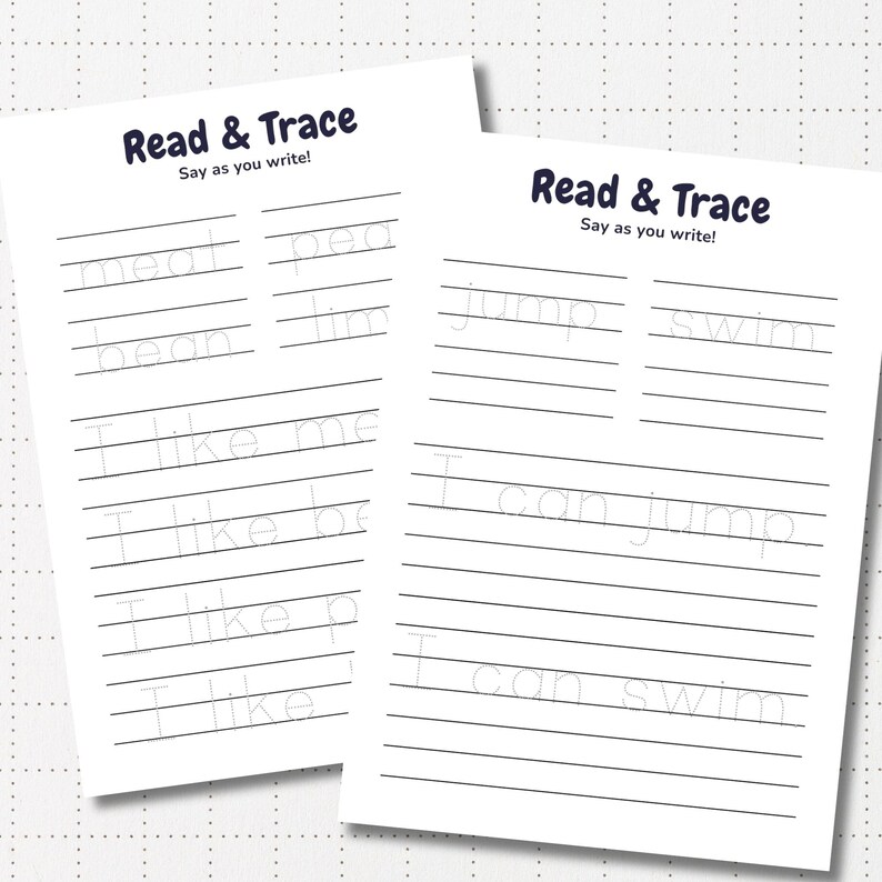 Printable Word Tracing Activity Workbook for Kids | 120+ Pages CVC ...