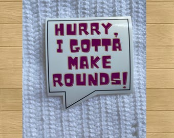 Pegatina de rondas de la UCIN: Apoyo divertido y realista para los padres de la UCIN