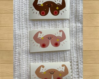 Pegatina de ánimo para mamás de la UCIN: Calcomanía de vinilo para bombeo potente