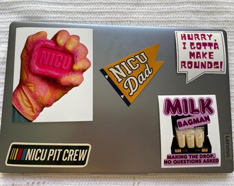 Regalo para papá de la UCIN: Colección de calcomanías: reales, divertidas y de apoyo