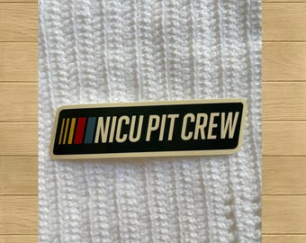 Adhesivo de equipo de boxes de la UCIN: vinilo impermeable para botellas de agua y portátiles