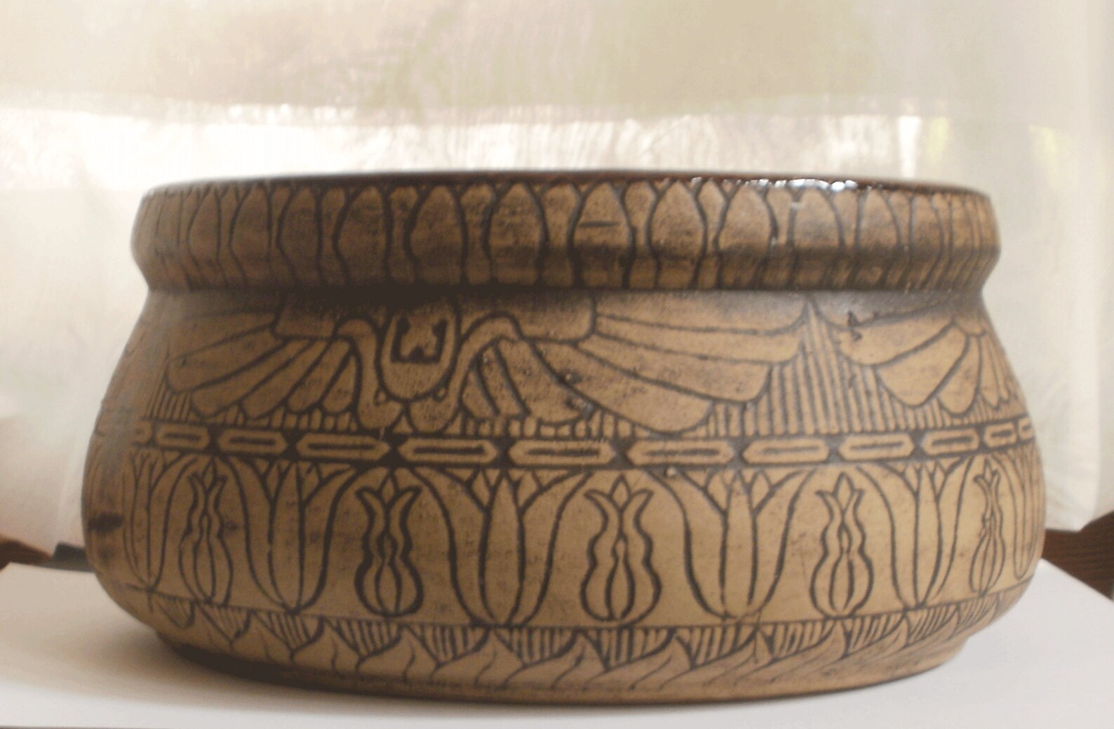 1927 Monmouth Pottery Western Stoneware Co. Burntwood series Etsy