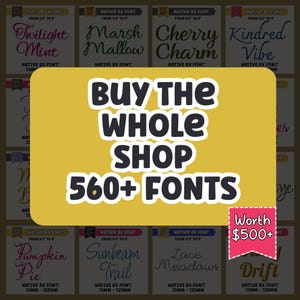 Mega Bundle 560 Native BX Fonts – Elegant Vintage Alphabet Embroidery (Digital Download)